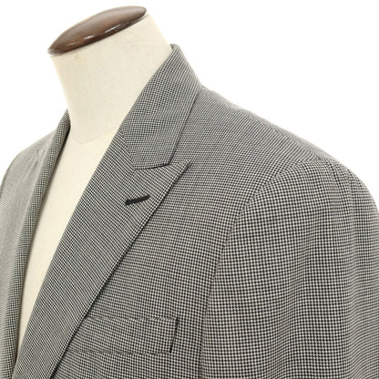 【新品アウトレット】ディースクエアード DSQUARED2 LONDON ウール ハウンドトゥース 2つボタンスーツ セットアップ グレー【サイズ52】【 状態ランクN- 】【 メンズ 】