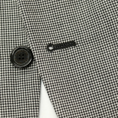 【新品アウトレット】ディースクエアード DSQUARED2 LONDON ウール ハウンドトゥース 2つボタンスーツ セットアップ グレー【サイズ52】【 状態ランクN- 】【 メンズ 】