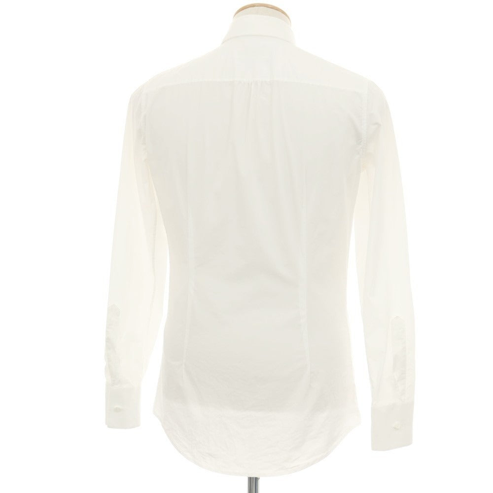 【中古】ディースクエアード DSQUARED2 ストレッチ コットン ドレスシャツ ホワイト【サイズ44】【 状態ランクB 】【 メンズ 】