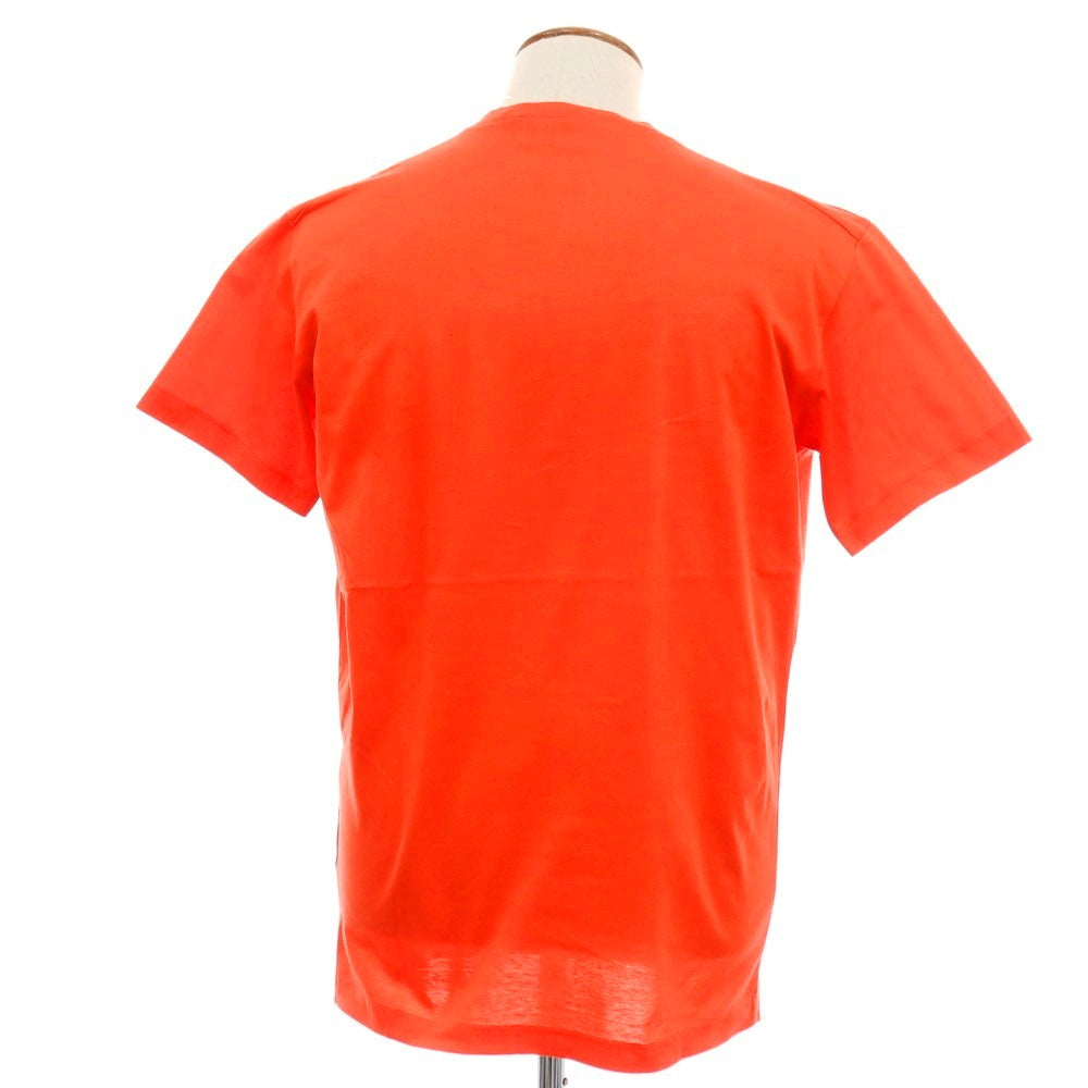 【新品】ディースクエアード DSQUARED2 コットン クルーネック 半袖Ｔシャツ オレンジ【サイズM】【 状態ランクN 】【 メンズ 】