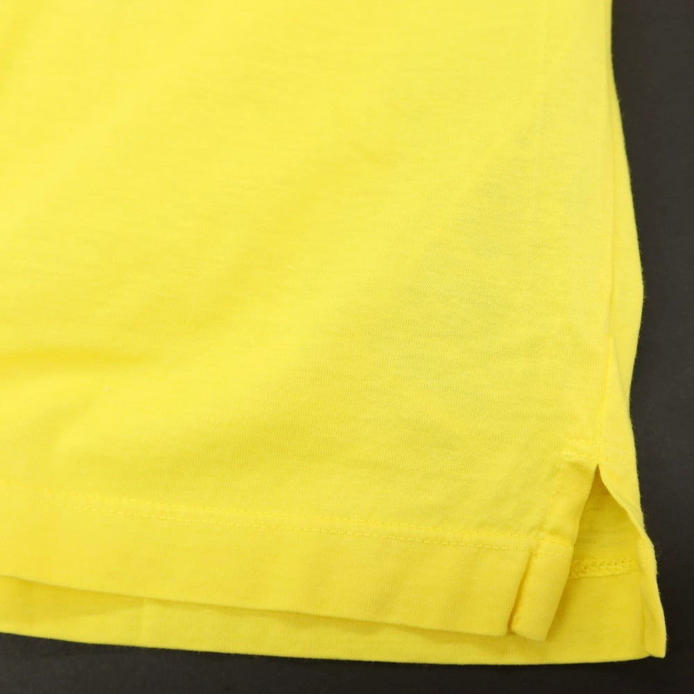 【新品】ディースクエアード DSQUARED2 コットン クルーネック 半袖Ｔシャツ イエロー【サイズL】【 状態ランクN 】【 メンズ 】