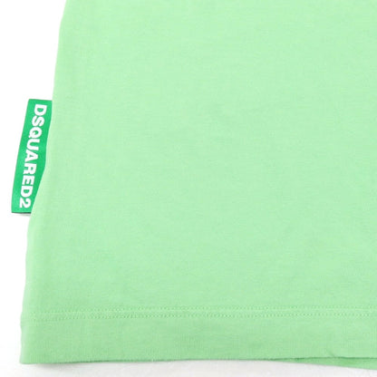 【新品】ディースクエアード DSQUARED2 ONE LIFE ONE PLANET コットン クルーネック 半袖Ｔシャツ グリーン【サイズM】【 状態ランクN 】【 メンズ 】