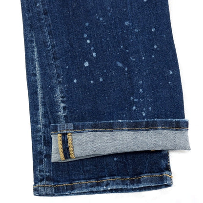 【新品】ディースクエアード DSQUARED2 COOL GUY JEAN ストレッチ コットン デニムパンツ ジーンズ ネイビー【サイズ56】【 状態ランクN 】【 メンズ 】