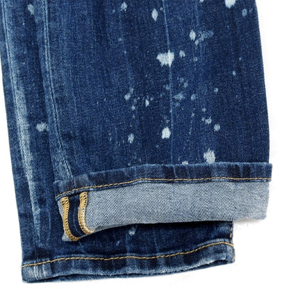 【新品】ディースクエアード DSQUARED2 SKATER JEAN ストレッチ コットン デニムパンツ ジーンズ ネイビー【サイズ44】【 状態ランクN 】【 メンズ 】