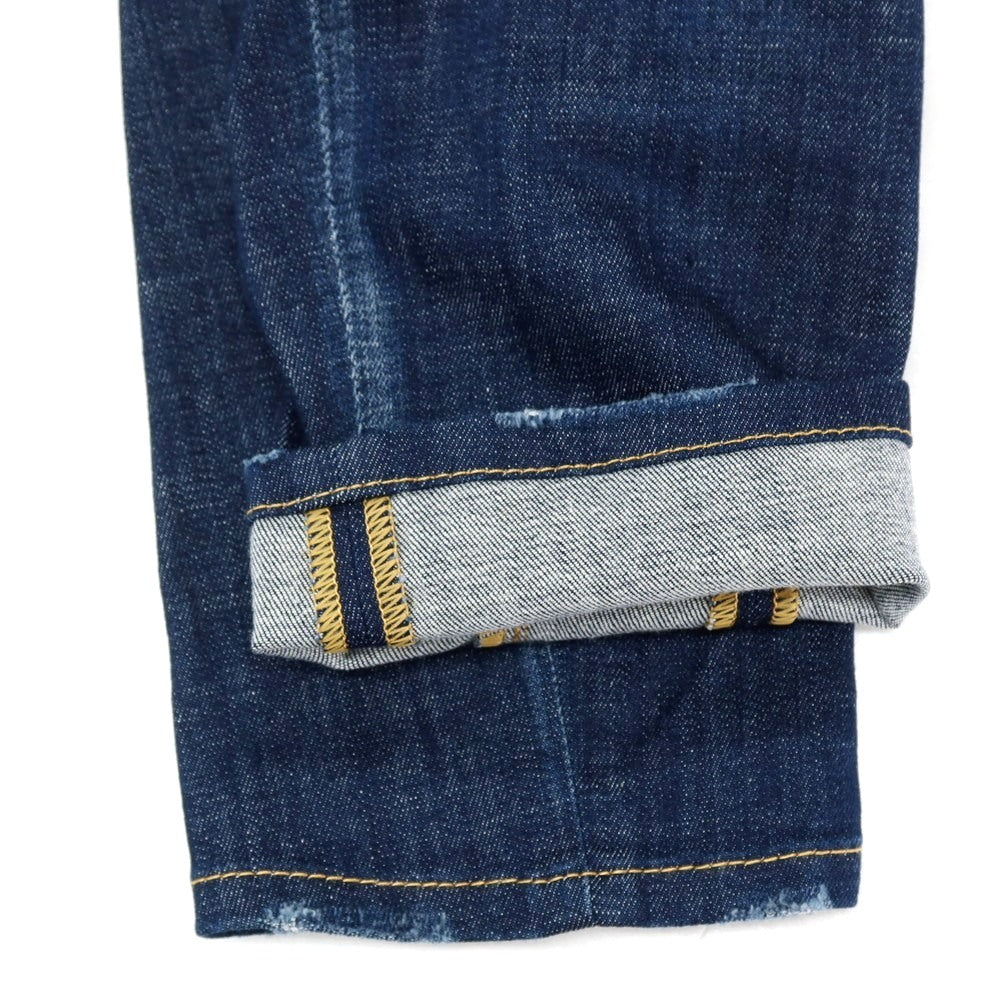 【新品】ディースクエアード DSQUARED2 TIDY BIKER JEAN ストレッチ コットン デニムパンツ ジーンズ ネイビー【サイズ44】【 状態ランクN 】【 メンズ 】