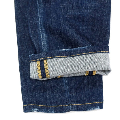 【新品】ディースクエアード DSQUARED2 TIDY BIKER JEAN ストレッチ コットン デニムパンツ ジーンズ ネイビー【サイズ44】【 状態ランクN 】【 メンズ 】