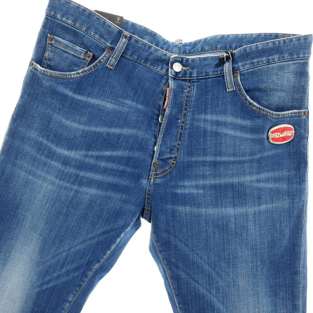 【新品】ディースクエアード DSQUARED2 COOL GUY JEAN ストレッチ コットン デニムパンツ ジーンズ ブルー【サイズ54】【 状態ランクN 】【 メンズ 】