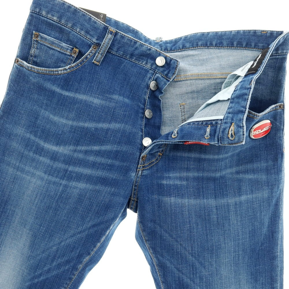 【新品】ディースクエアード DSQUARED2 COOL GUY JEAN ストレッチ コットン デニムパンツ ジーンズ ブルー【サイズ54】【 状態ランクN 】【 メンズ 】