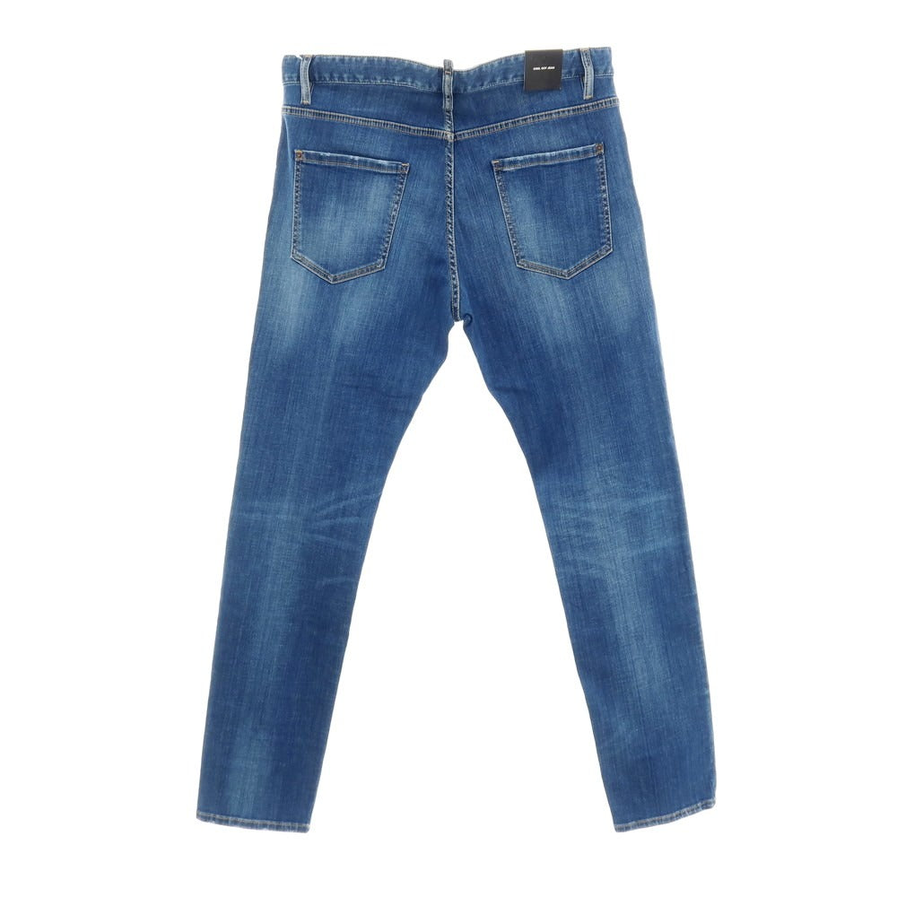 【新品】ディースクエアード DSQUARED2 COOL GUY JEAN ストレッチ コットン デニムパンツ ジーンズ ブルー【サイズ54】【 状態ランクN 】【 メンズ 】