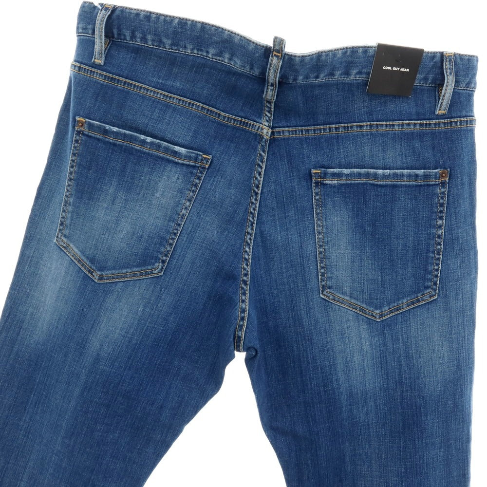 【新品】ディースクエアード DSQUARED2 COOL GUY JEAN ストレッチ コットン デニムパンツ ジーンズ ブルー【サイズ54】【 状態ランクN 】【 メンズ 】