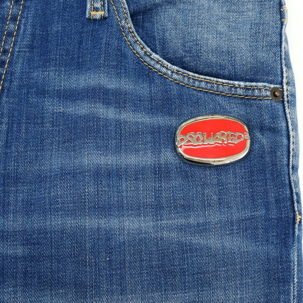 【新品】ディースクエアード DSQUARED2 COOL GUY JEAN ストレッチ コットン デニムパンツ ジーンズ ブルー【サイズ54】【 状態ランクN 】【 メンズ 】