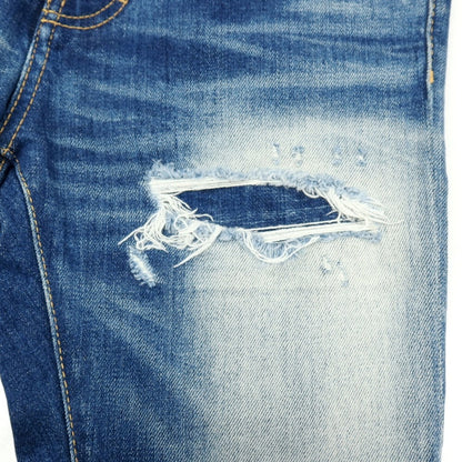 【新品】ディースクエアード DSQUARED2 COOL GUY JEAN ストレッチ コットン デニムパンツ ジーンズ ネイビー【サイズ42】【 状態ランクN 】【 メンズ 】