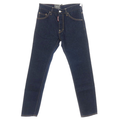 【新品】ディースクエアード DSQUARED2 COOL GUY JEAN コットン デニムパンツ ジーンズ ネイビー【サイズ42】【 状態ランクN 】【 メンズ 】