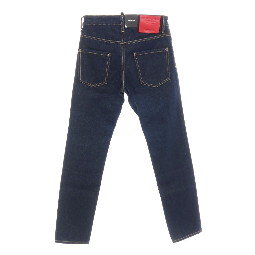 【新品】ディースクエアード DSQUARED2 COOL GUY JEAN コットン デニムパンツ ジーンズ ネイビー【サイズ42】【 状態ランクN 】【 メンズ 】