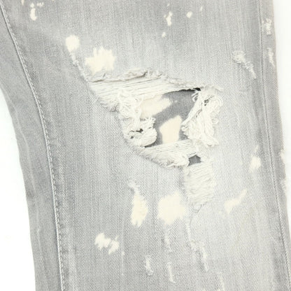 【新品】ディースクエアード DSQUARED2 COOL GUY JEAN ストレッチ コットン デニムパンツ ジーンズ ライトグレー【サイズ42】【 状態ランクN 】【 メンズ 】