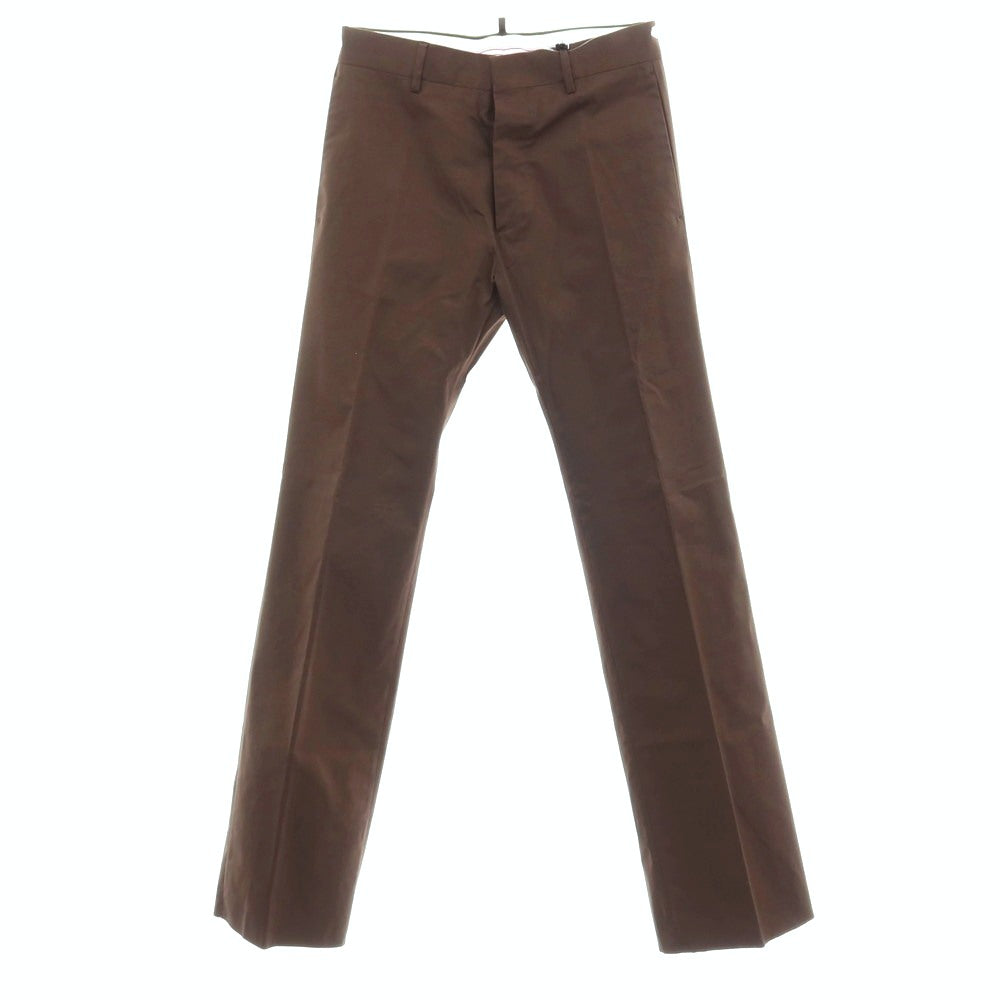 【SALE10%OFF/返品不可】【新品】ディースクエアード DSQUARED2 Panama Pant ストレッチ コットン カジュアルスラックスパンツ S71KB0588 ブラウン【 サイズ46 】【 状態ランクN 】【 メンズ 】
