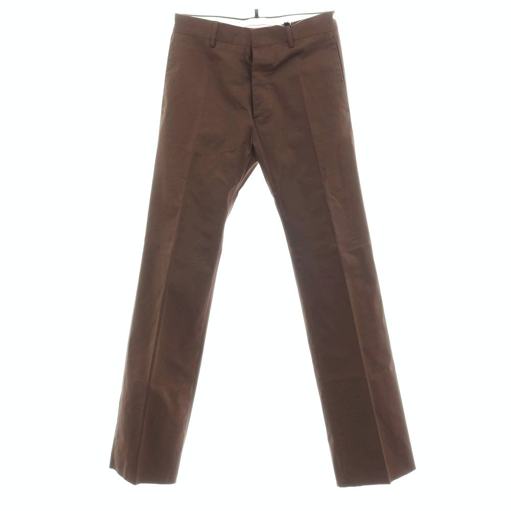 【SALE10%OFF/返品不可】【新品】ディースクエアード DSQUARED2 Panama Pant ストレッチ コットン カジュアルスラックスパンツ S71KB0588 ブラウン【 サイズ48 】【 状態ランクN 】【 メンズ 】