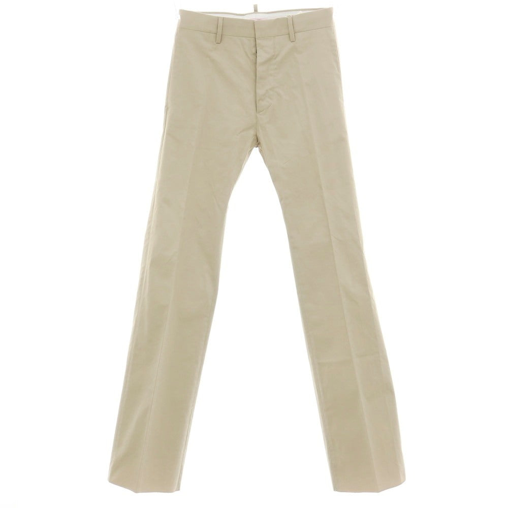 【SALE10%OFF/返品不可】【新品】ディースクエアード DSQUARED2 Panama Pant ストレッチ コットン カジュアルスラックスパンツ S71KB0588 ベージュ【 サイズ42 】【 状態ランクN 】【 メンズ 】