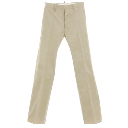 【SALE10%OFF/返品不可】【新品】ディースクエアード DSQUARED2 Panama Pant ストレッチ コットン カジュアルスラックスパンツ S71KB0588 ベージュ【 サイズ42 】【 状態ランクN 】【 メンズ 】