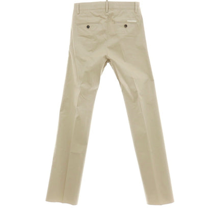 【新品】ディースクエアード DSQUARED2 Panama Pant ストレッチ コットン カジュアルスラックスパンツ S71KB0588 ベージュ【サイズ44】【 状態ランクN 】【 メンズ 】