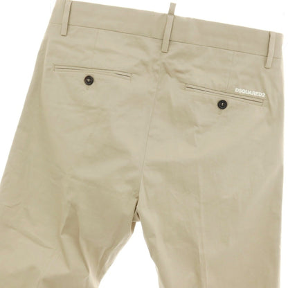 【SALE10%OFF/返品不可】【新品】ディースクエアード DSQUARED2 Panama Pant ストレッチ コットン カジュアルスラックスパンツ S71KB0588 ベージュ【 サイズ46 】【 状態ランクN 】【 メンズ 】