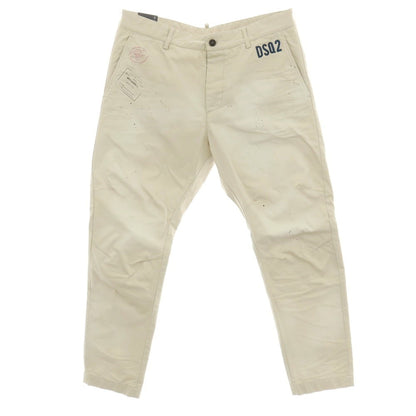 【新品】ディースクエアード DSQUARED2 SEXY CHINO PANT コットン チノパンツ S74KB0882 ベージュ【サイズ52】【 状態ランクN 】【 メンズ 】