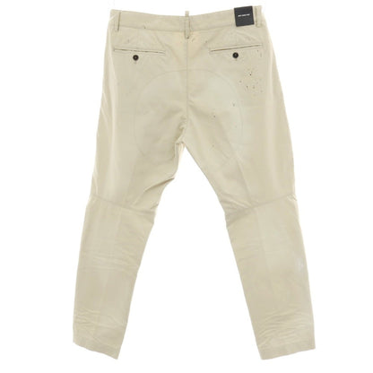 【新品】ディースクエアード DSQUARED2 SEXY CHINO PANT コットン チノパンツ S74KB0882 ベージュ【サイズ52】【 状態ランクN 】【 メンズ 】