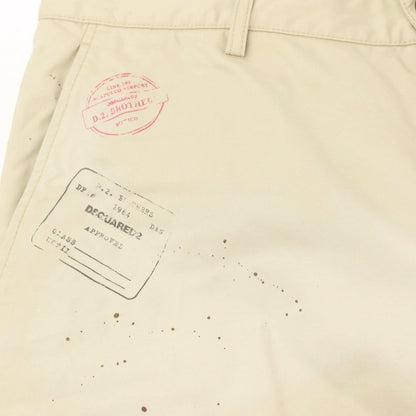 【新品】ディースクエアード DSQUARED2 SEXY CHINO PANT コットン チノパンツ S74KB0882 ベージュ【サイズ52】【 状態ランクN 】【 メンズ 】
