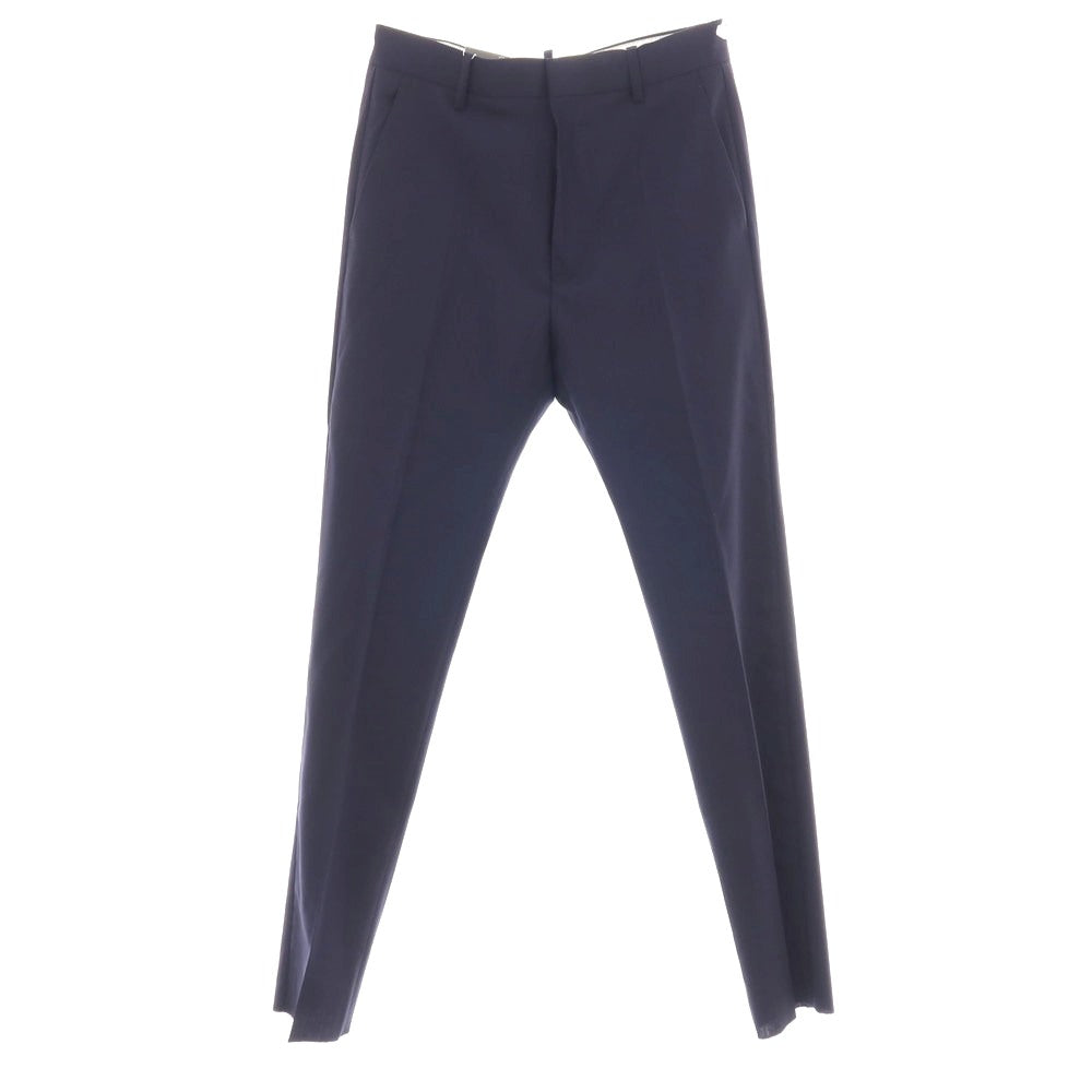 【新品】ディースクエアード DSQUARED2 CIGARETTE PANT ウール ドレススラックスパンツ ネイビー【サイズ48】【 状態ランクN 】【 メンズ 】