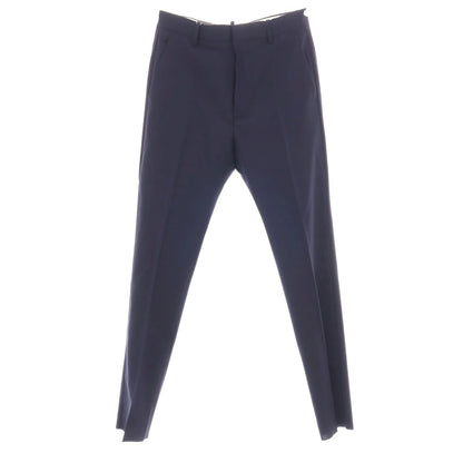 【新品】ディースクエアード DSQUARED2 CIGARETTE PANT ウール ドレススラックスパンツ ネイビー【サイズ48】【 状態ランクN 】【 メンズ 】