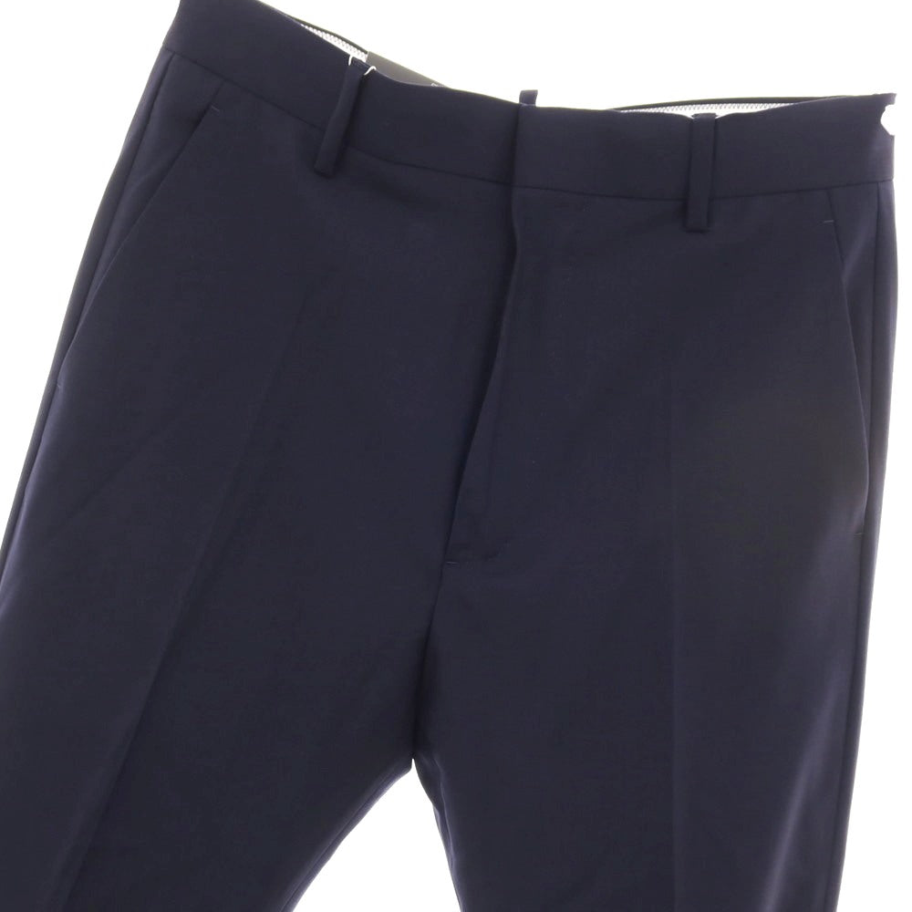 【新品】ディースクエアード DSQUARED2 CIGARETTE PANT ウール ドレススラックスパンツ ネイビー【サイズ48】【 状態ランクN 】【 メンズ 】
