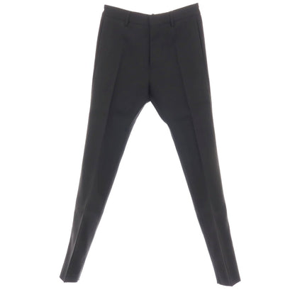 【SALE50%OFF/返品不可】【新品アウトレット】ディースクエアード DSQUARED2 CIGARETTE PANT ウールシルク ドレススラックスパンツ ブラック【 サイズ46 】【 状態ランクN- 】【 メンズ 】