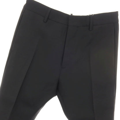 【SALE50%OFF/返品不可】【新品アウトレット】ディースクエアード DSQUARED2 CIGARETTE PANT ウールシルク ドレススラックスパンツ ブラック【 サイズ46 】【 状態ランクN- 】【 メンズ 】