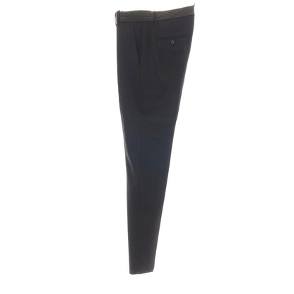 【新品】ディースクエアード DSQUARED2 CIGARETTE PANT ストレッチ ウール カジュアルスラックスパンツ ブラック【サイズ48】【 状態ランクN 】【 メンズ 】