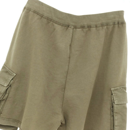 【SALE10%OFF/返品不可】【新品】ディースクエアード DSQUARED2 BIG CARGO FIT 製品加工 コットン スウェット ショートパンツ オリーブ【 サイズS 】【 状態ランクN 】【 メンズ 】