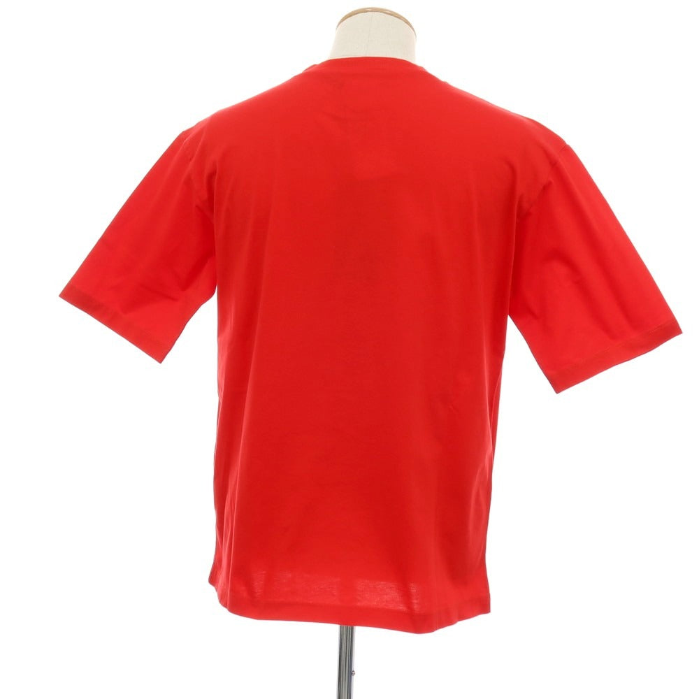 【新品】ディースクエアード DSQUARED2 コットン クルーネック 半袖Ｔシャツ レッド【サイズS】【 状態ランクN 】【 メンズ 】
