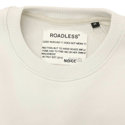 【新品アウトレット】ロードレス ROADLESS コットン 切り替えデザイン クルーネック スウェット グレー系【サイズM】【 状態ランクN- 】【 メンズ 】