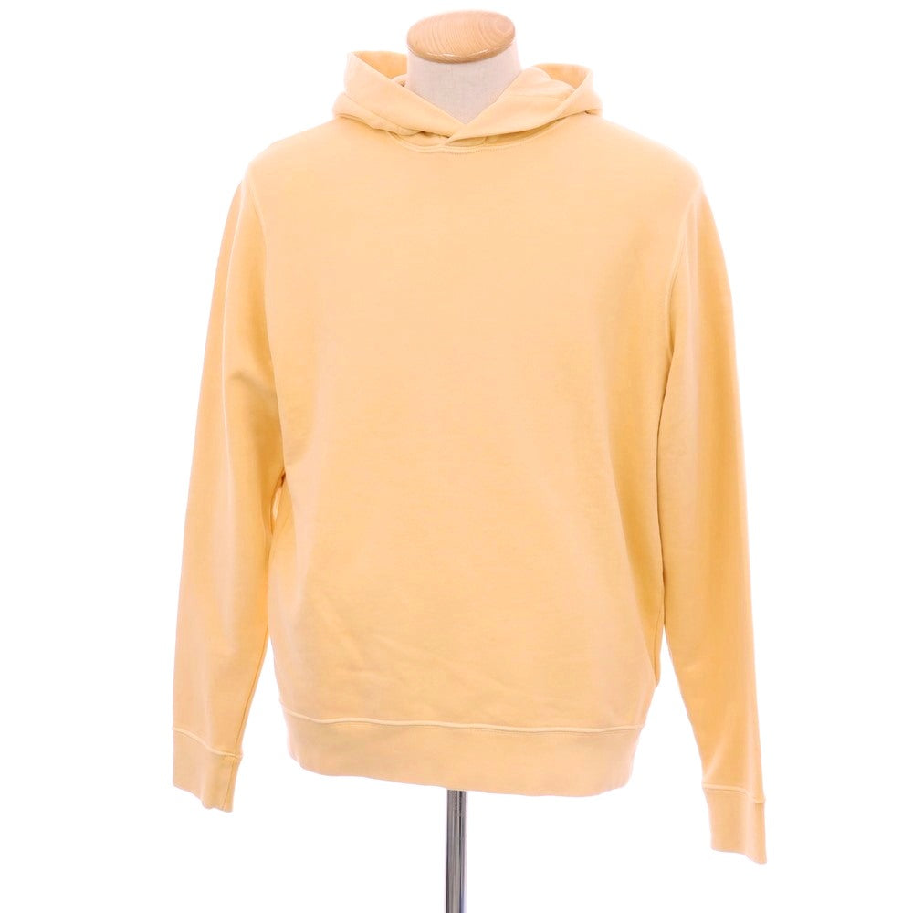 【新品】ザノーネ ZANONE コットン スウェット プルオーバー パーカー ライトオレンジ【サイズS】【 状態ランクN 】【 メンズ 】