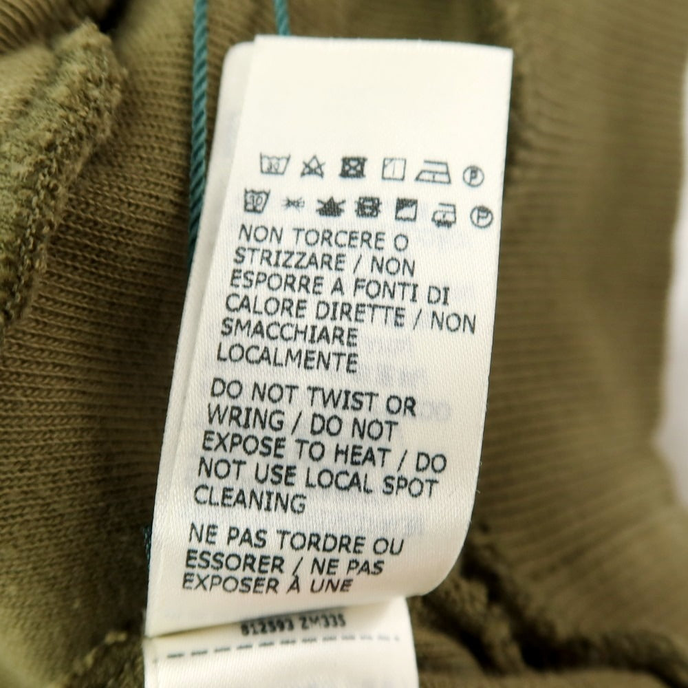 【新品】ザノーネ ZANONE コットン パイル プルオーバー パーカー オリーブ【サイズ48】【 状態ランクN 】【 メンズ 】