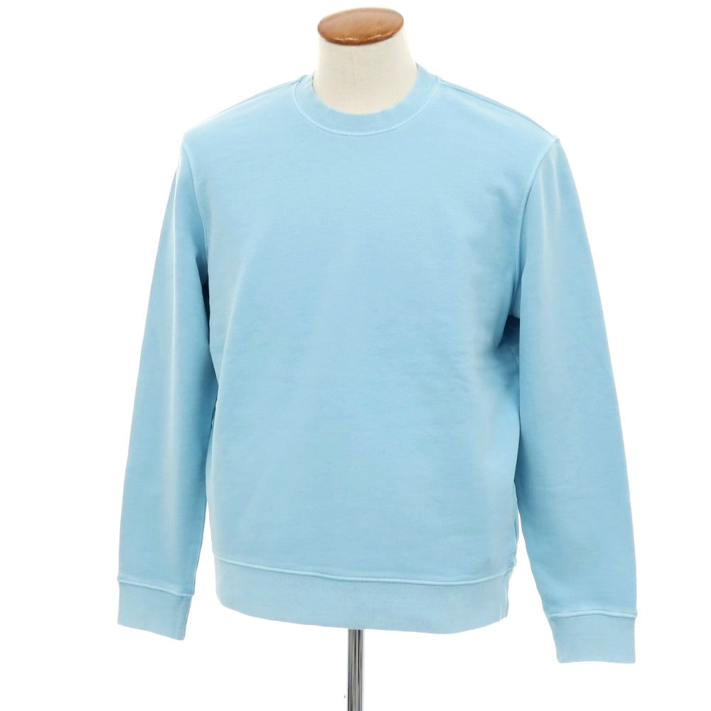【新品】ザノーネ ZANONE コットン クルーネック スウェット ライトブルー【サイズM】【 状態ランクN 】【 メンズ 】