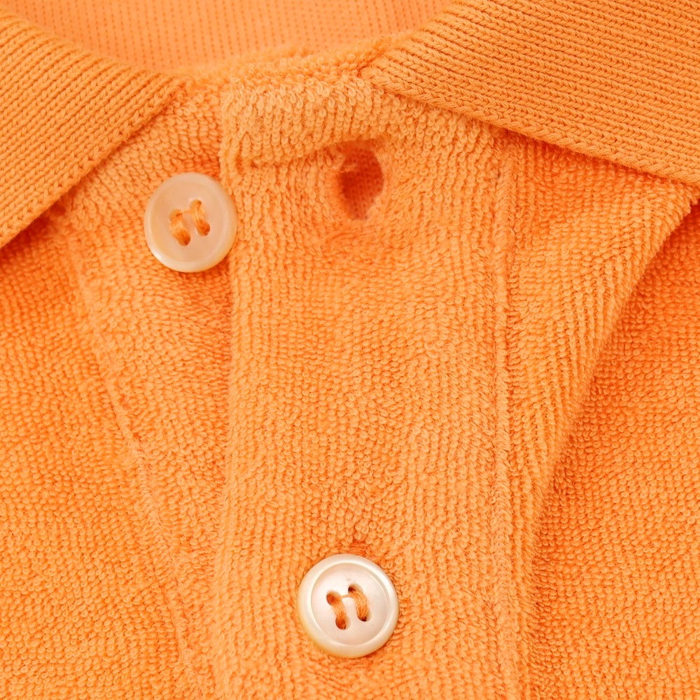 【新品】ザノーネ ZANONE コットン パイル 半袖ポロシャツ オレンジ【サイズ50】【 状態ランクN 】【 メンズ 】[CPD]