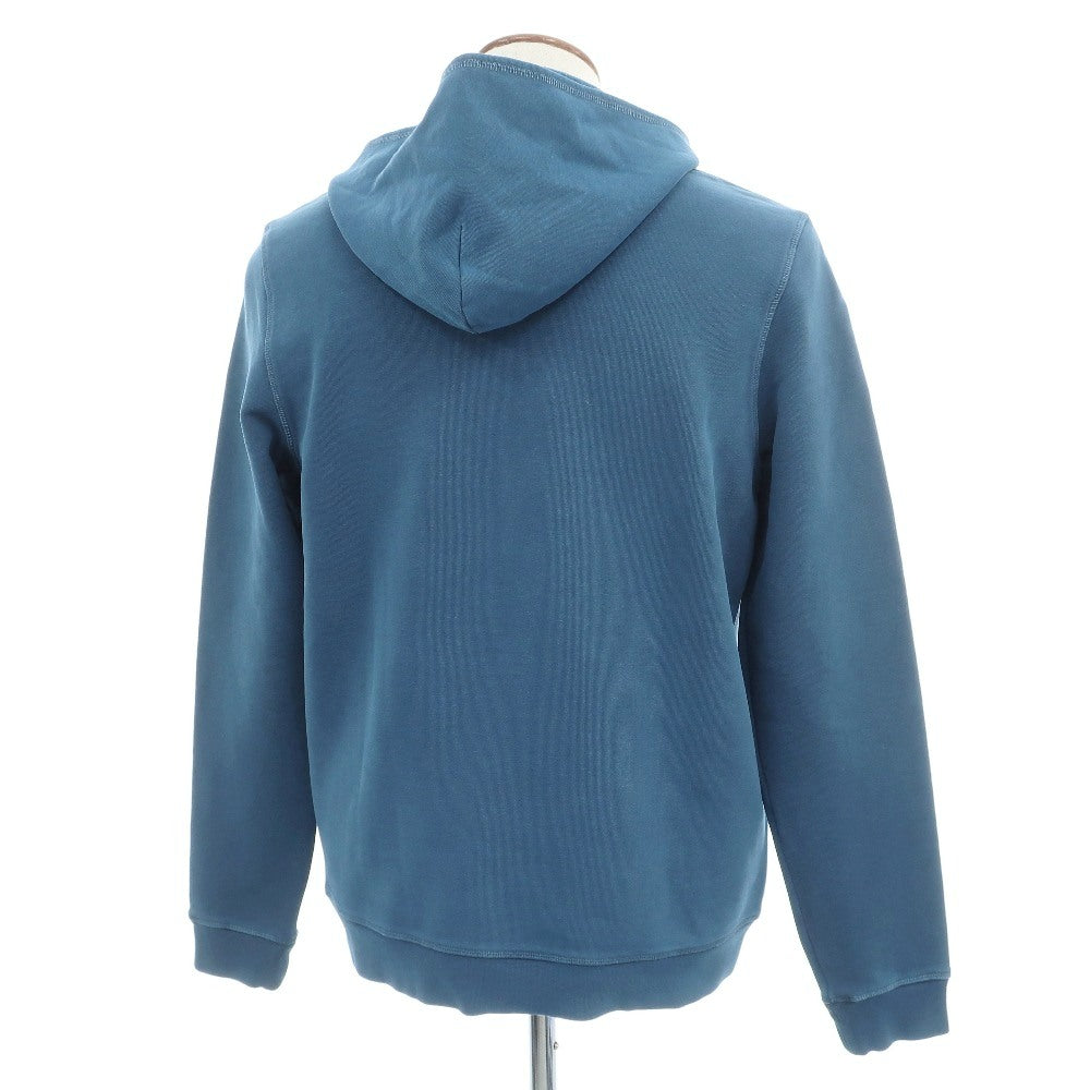 【新品】マジェスティック フィラチュール オム MAJESTIC FILATURES HOMME コットンポリウレタン スウェット プルオーバー パーカー ブルー【サイズM】【 状態ランクN 】【 メンズ 】