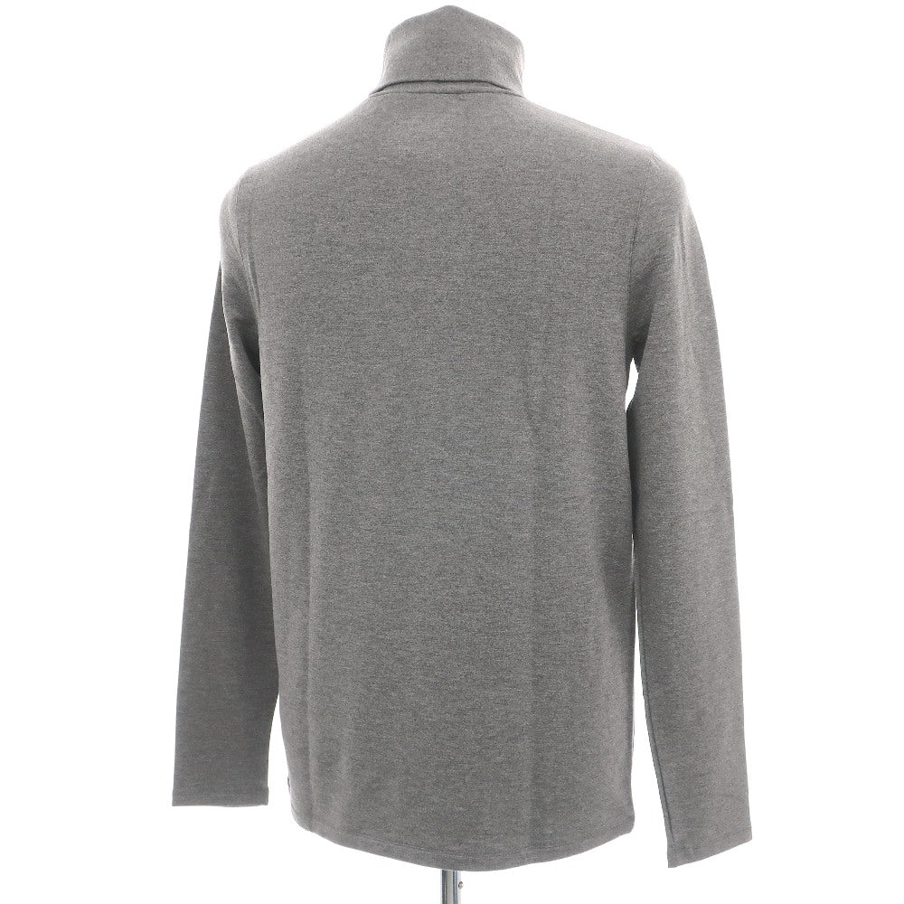【新品】マジェスティック フィラチュール オム MAJESTIC FILATURES HOMME レーヨンポリウレタン ジャージー 裏起毛 タートルネック 長袖Ｔシャツ グレー【サイズS】【 状態ランクN 】【 メンズ 】