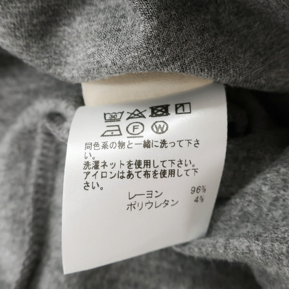 【新品】マジェスティック フィラチュール オム MAJESTIC FILATURES HOMME レーヨンポリウレタン ジャージー 裏起毛 タートルネック 長袖Ｔシャツ グレー【サイズS】【 状態ランクN 】【 メンズ 】