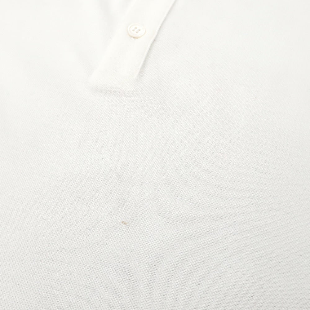 【新品アウトレット】マジェスティック フィラチュール オム MAJESTIC FILATURES HOMME コットン 鹿の子調 半袖ポロシャツ ホワイト【サイズS】【 状態ランクN- 】【 メンズ 】