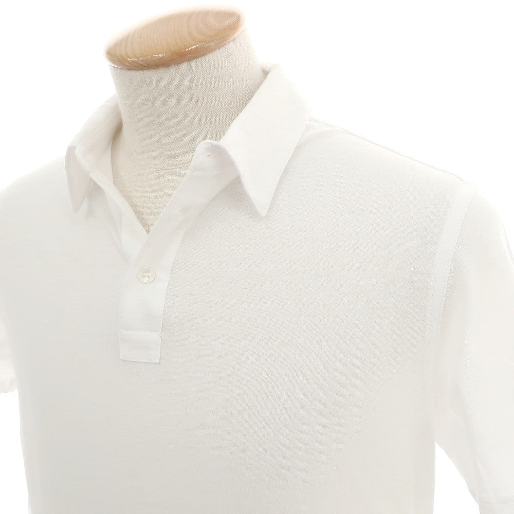 【新品】マジェスティック フィラチュール オム MAJESTIC FILATURES HOMME オーガニックコットン 半袖ポロシャツ ホワイト【 サイズS 】【 状態ランクN 】【 メンズ 】 [APD]