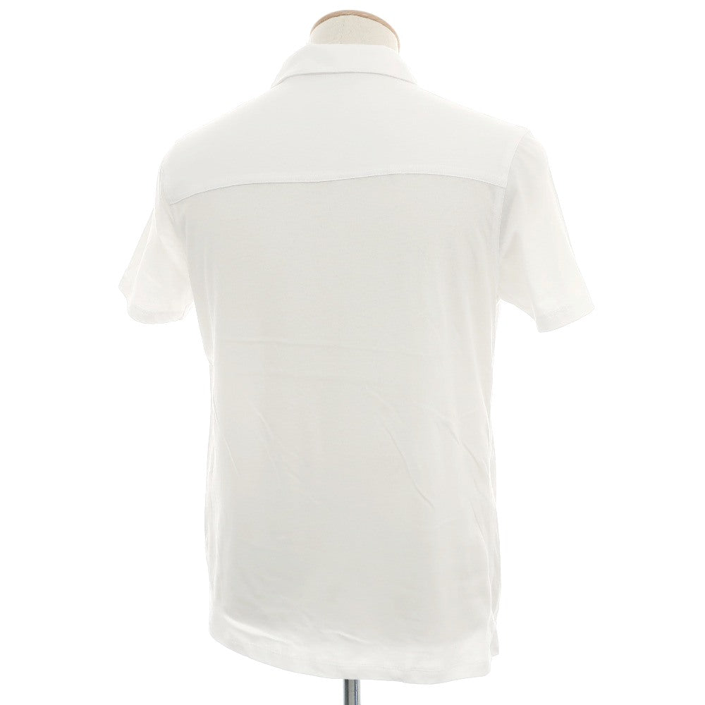 【新品】マジェスティック フィラチュール オム MAJESTIC FILATURES HOMME オーガニックコットン 半袖ポロシャツ ホワイト【サイズS】【 状態ランクN 】【 メンズ 】