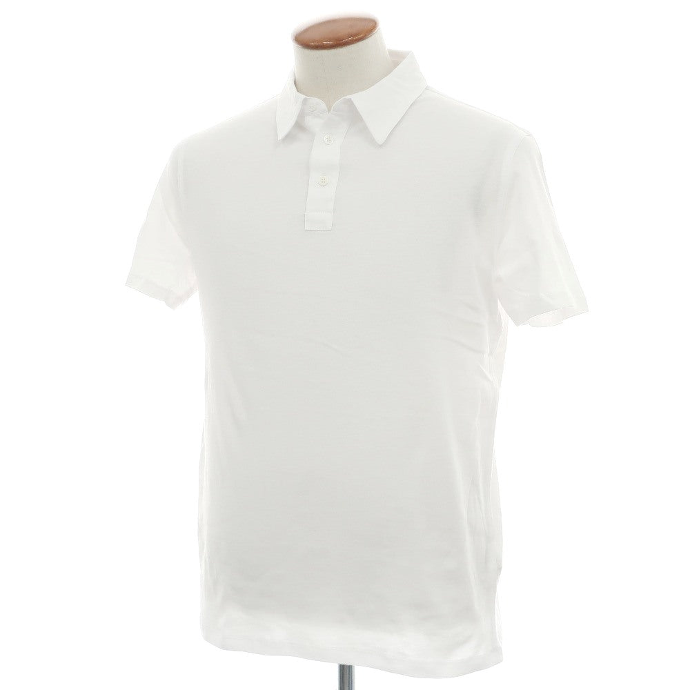 【新品】マジェスティック フィラチュール オム MAJESTIC FILATURES HOMME オーガニックコットン 半袖ポロシャツ ホワイト【サイズM】【 状態ランクN 】【 メンズ 】