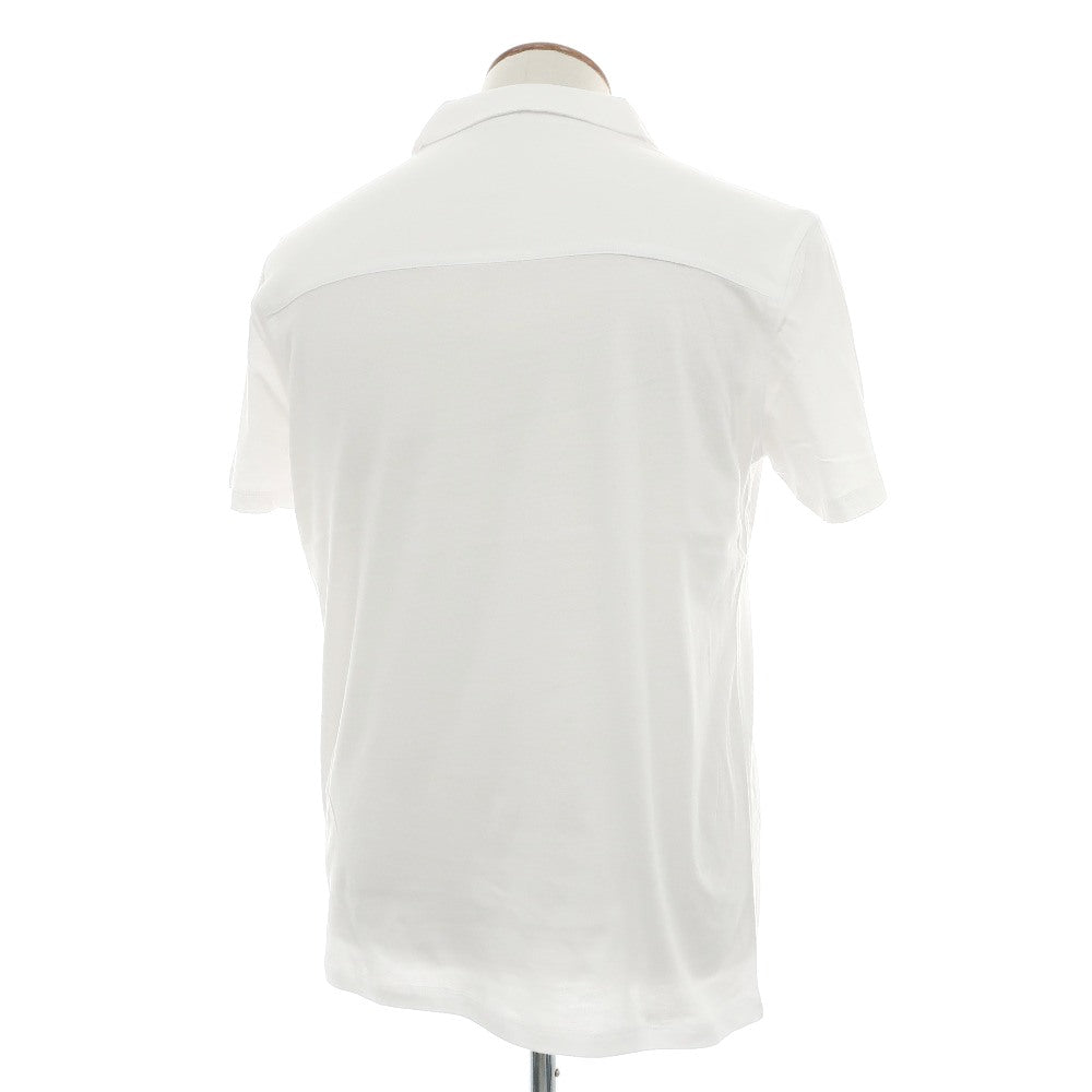 【新品】マジェスティック フィラチュール オム MAJESTIC FILATURES HOMME オーガニックコットン 半袖ポロシャツ ホワイト【サイズM】【 状態ランクN 】【 メンズ 】