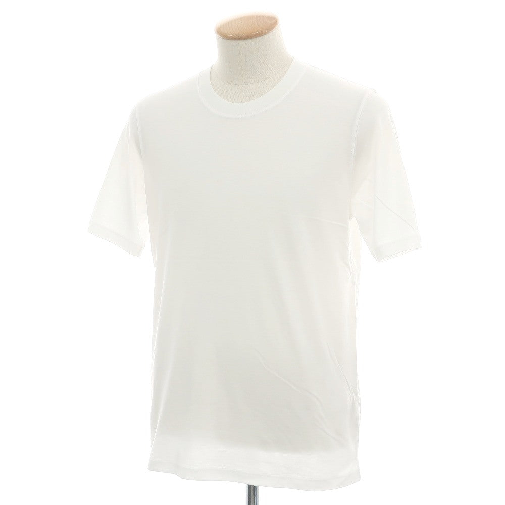 【新品】マジェスティック フィラチュール オム MAJESTIC FILATURES HOMME リヨセルオーガニックコットン クルーネック 半袖Ｔシャツ ホワイト【サイズS】【 状態ランクN 】【 メンズ 】